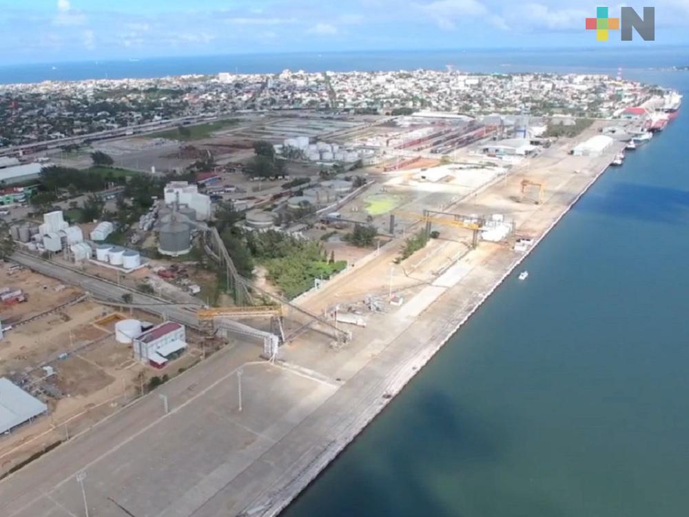 Publican licitación correspondiente a segunda etapa de ampliación de muelle en Coatzacoalcos