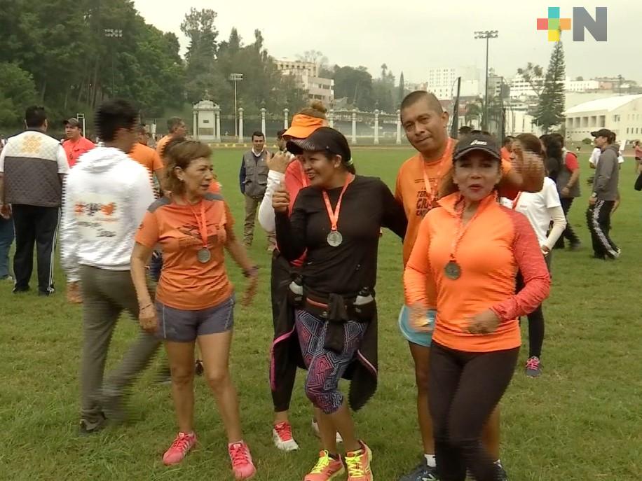 Realiza la SEV la Carrera “Día Internacional de la Eliminación de la Violencia contra la Mujer”