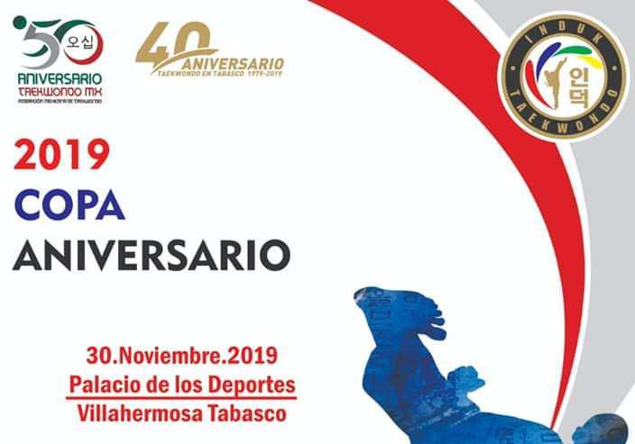 Taekwondoínes de Coatzacoalcos competirán en Copa Aniversario 2019 en Villahermosa