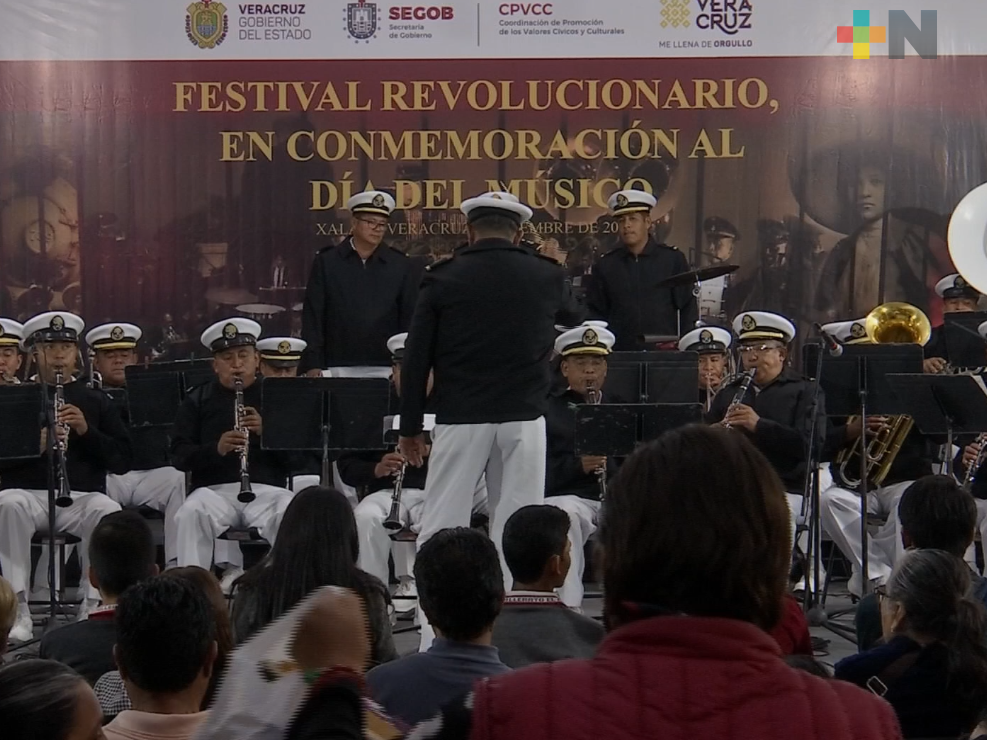 El ayuntamiento de Xalapa celebró el Día del Músico