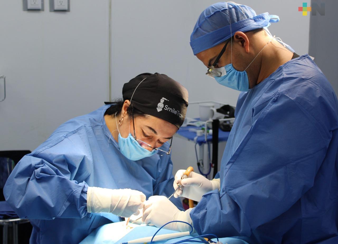 Realiza Secretaría de Salud cirugías de labio y paladar hendido