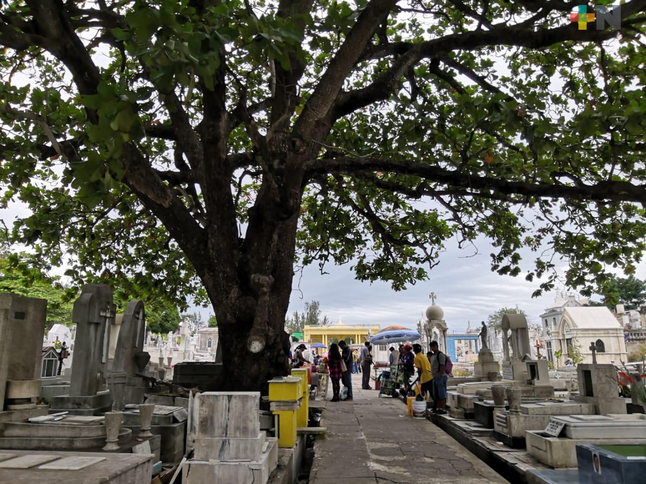 Panteones del municipio de Veracruz permanecerán cerrados el Día de Muertos