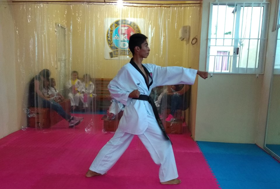 Kevin Pitalúa figuró en Preselectivo Estatal de Taekwondo