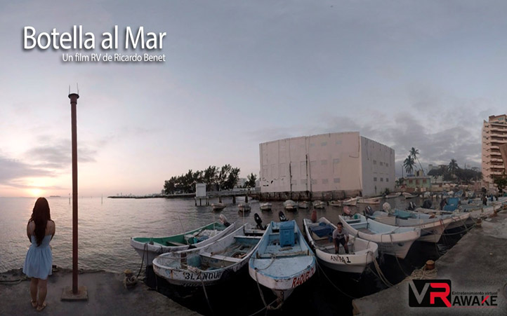 Botella al mar y la realidad virtual en Veracruz