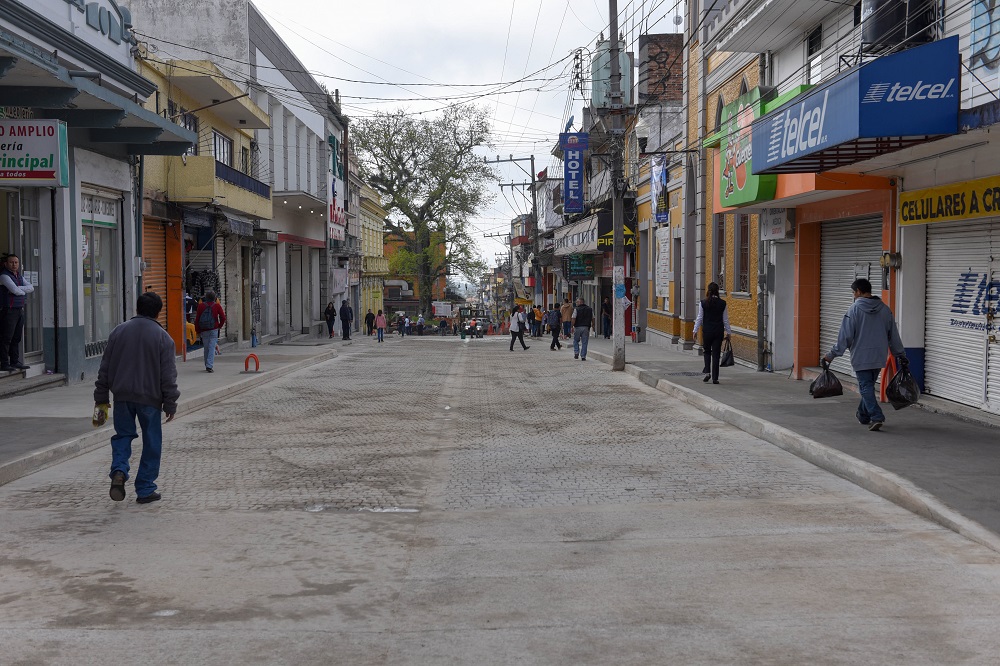 Alcalde de Xalapa inauguró tramo que comprenden calles de Sayago y Revolución