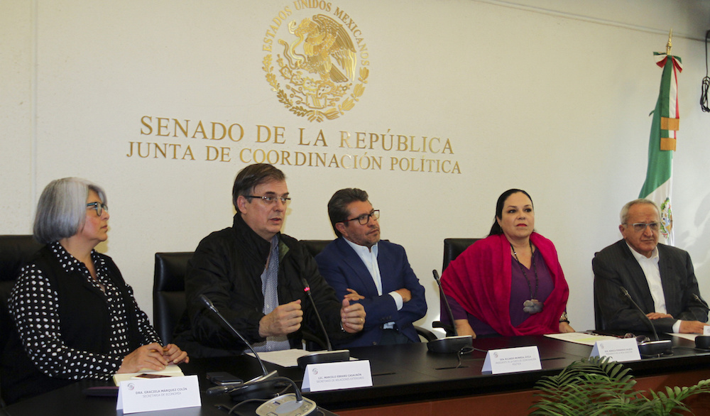 Concluye reunión de consulta entre gobierno federal y Senado sobre T-MEC