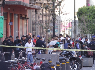 Suman cinco muertos por balacera a un costado de Palacio Nacional