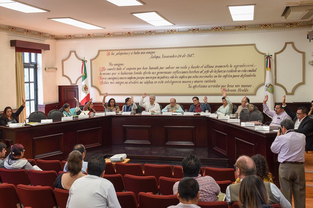 Cabildo de Xalapa ratificó reformas constitucionales aprobadas por el Congreso del Estado