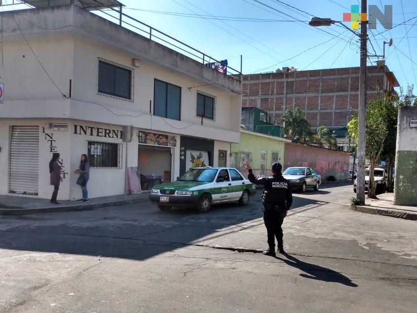 Cambian sentido de calle Bocanegra por obras de rehabilitación, en Xalapa