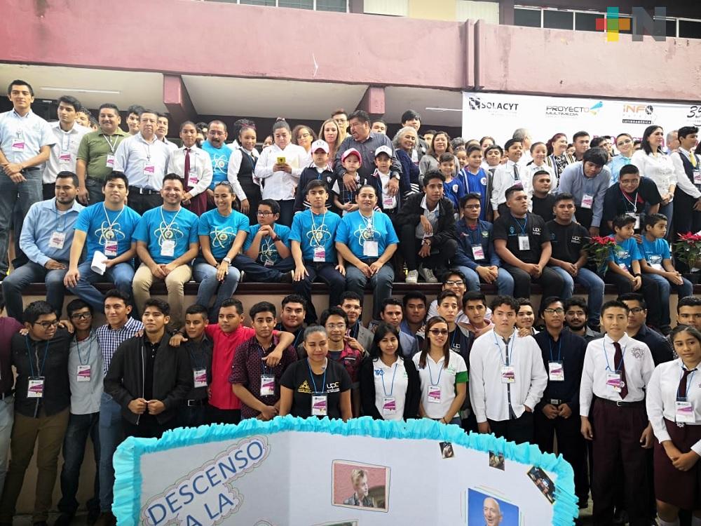 Más de 80 proyectos participaron en el Concurso Latinoamericano de proyectos de ciencia y  tecnología en Coatzacoalcos