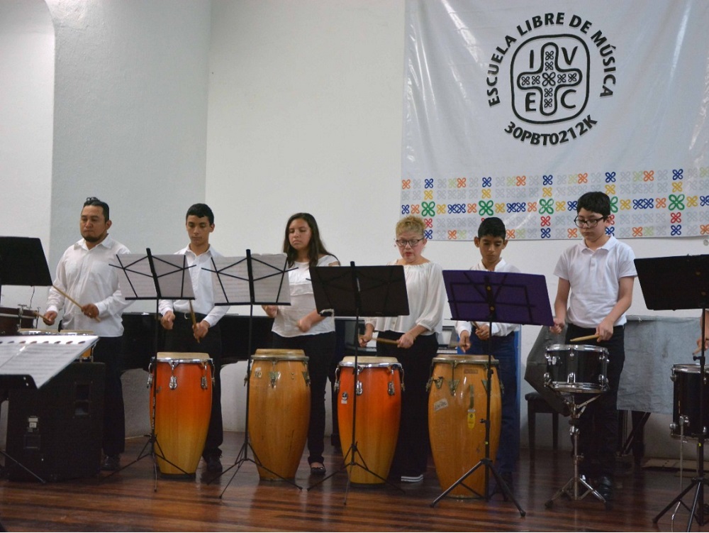 Convoca IVEC a talleres de su Escuela Libre de Música