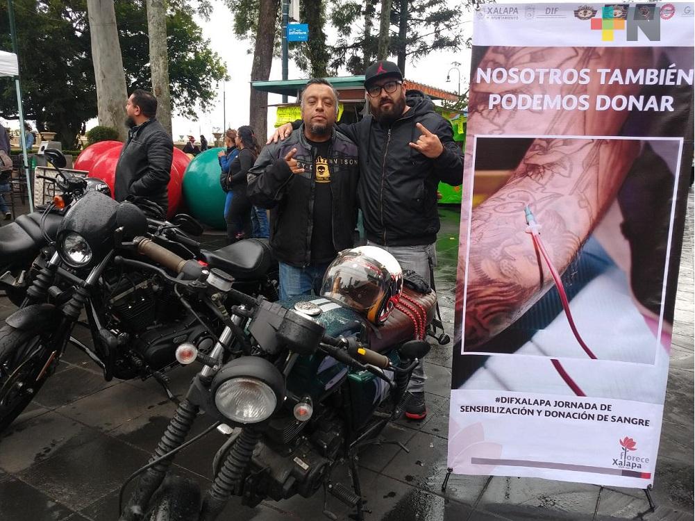 DIF de Xalapa y tatuadores inician campaña“Nosotros también podemos donar”