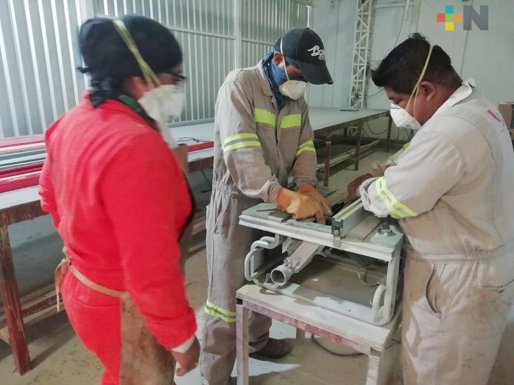 Coordinación de Salud en el Trabajo verifica que centros laborales apliquen medidas sanitarias