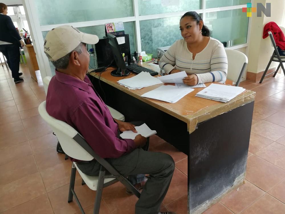 En Coatzacoalcos en 2019, Inapam entregó mil 300 credenciales más que en 2018