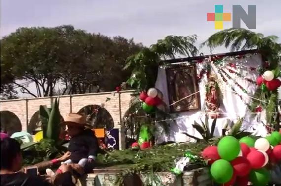En Huayacocotla, saldo blanco en culminación de fiestas guadalupanas
