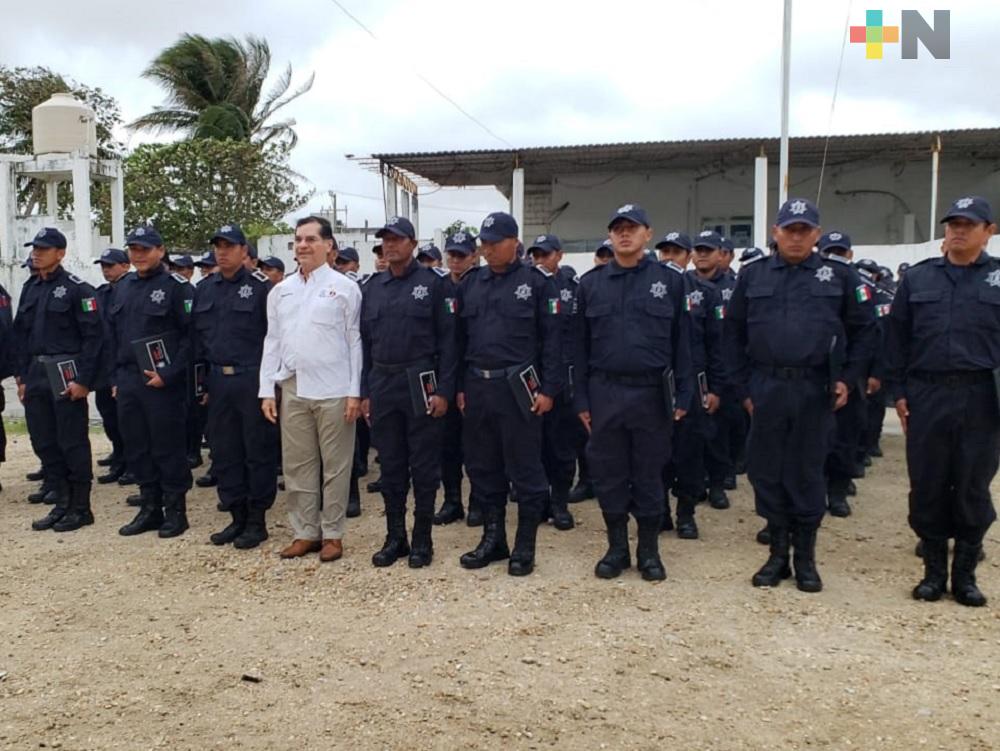 En enero volverán abrir convocatoria para ingresar a la Policía Municipal de Coatzacoalcos: Alcalde