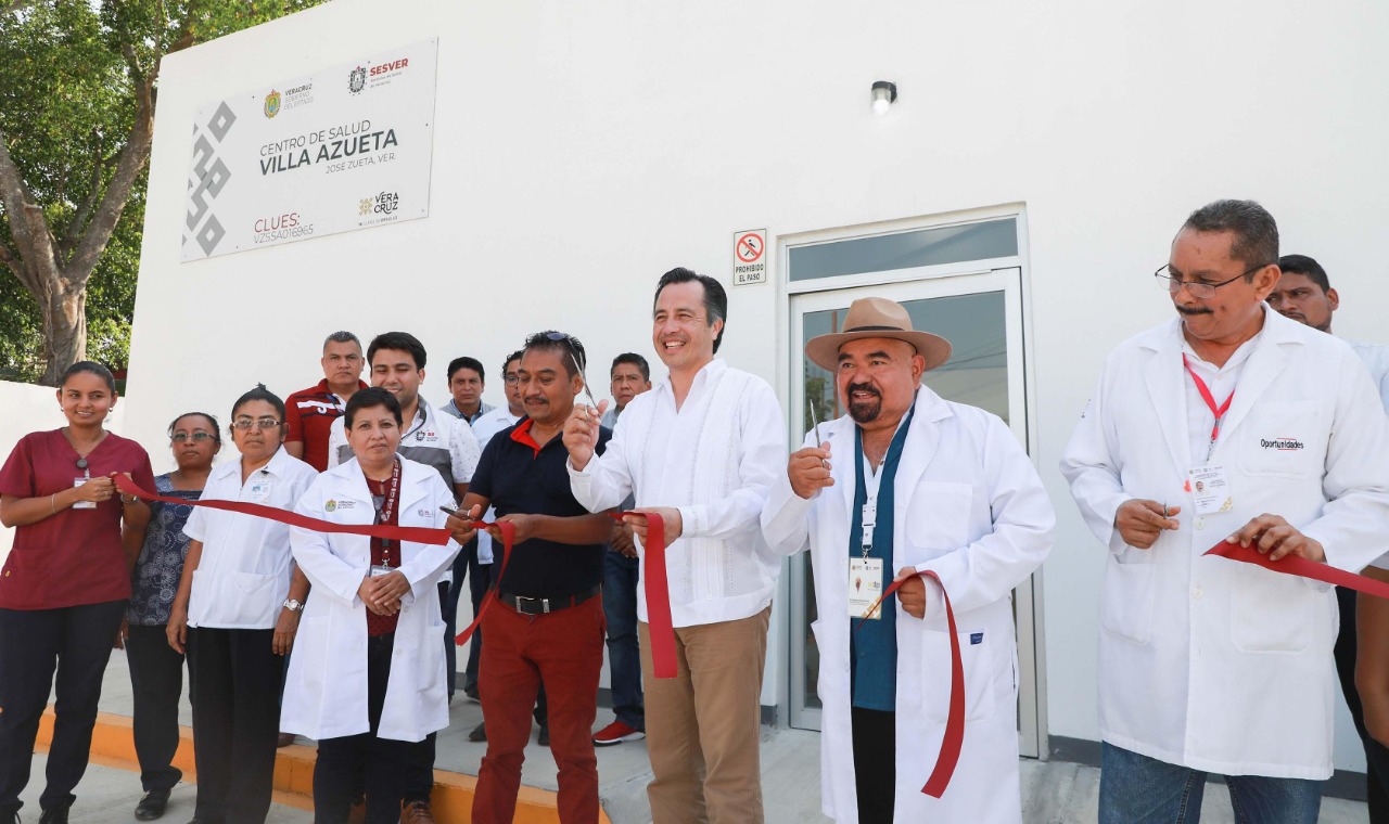 En tres años, Cuitláhuac García habrá construido y rehabilitado 953 instalaciones de salud