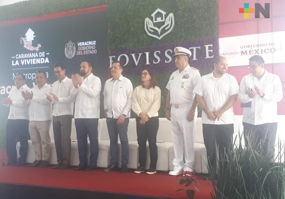 En 2019, Fovissste  ha otorgado en Veracruz 3 mil 459 créditos