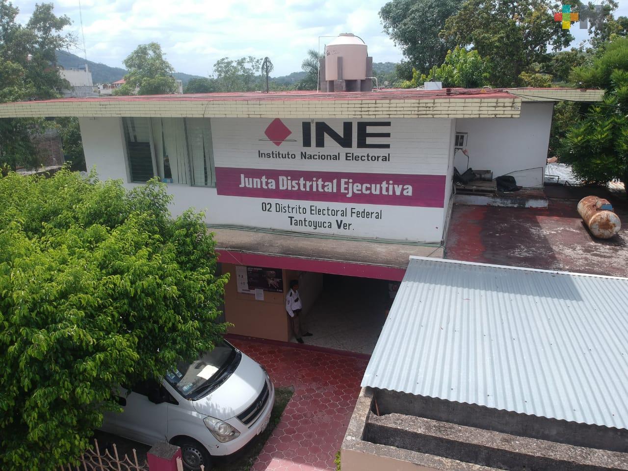 INE en Tantoyuca invita a realizar trámites de la credencial de elector
