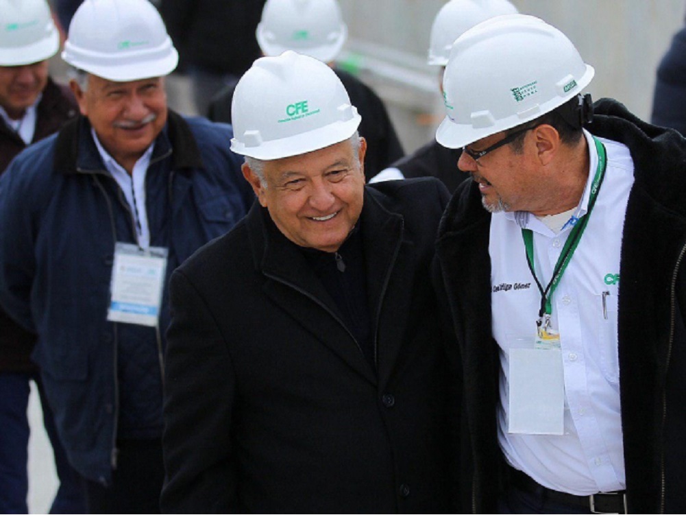 Inaugura AMLO central geotermoeléctrica en Michoacán