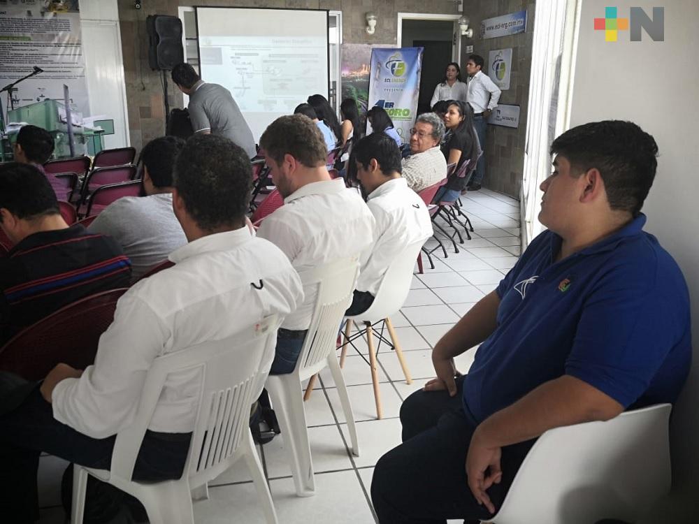 Necesario que empresas,  personal y universitarios de la región sur estén inmersos en el tema energético