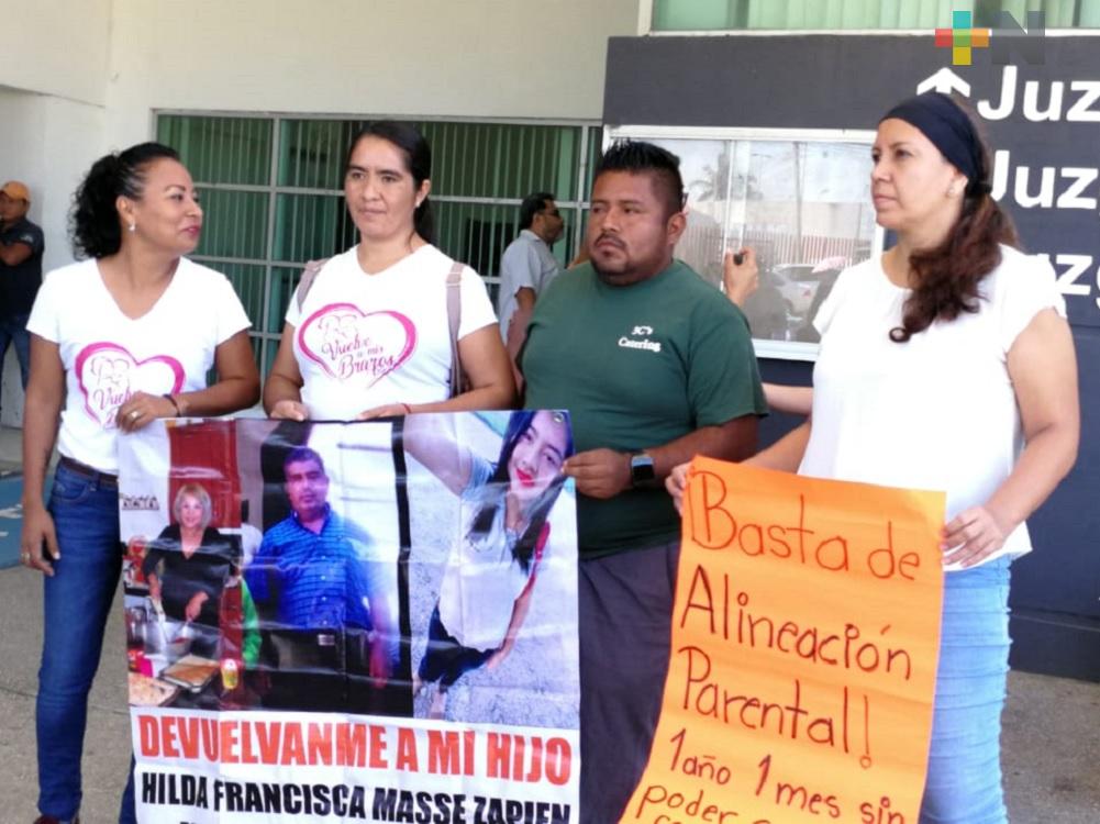 Piden a juzgados agilizar juicios para recuperar custodia de sus hijos