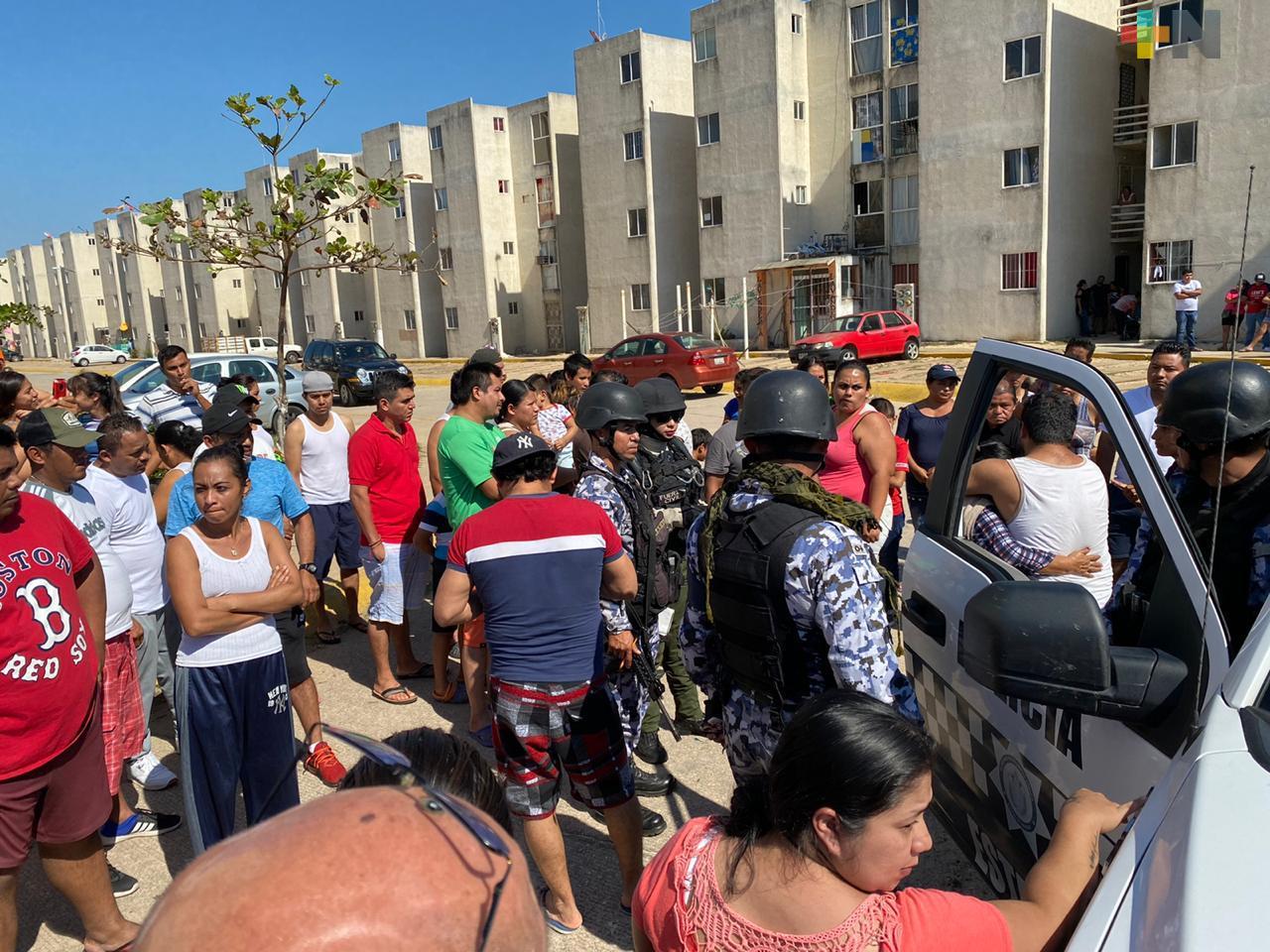 Intentan linchar a presunto ladrón en Coatzacoalcos; hurtaba cable eléctrico