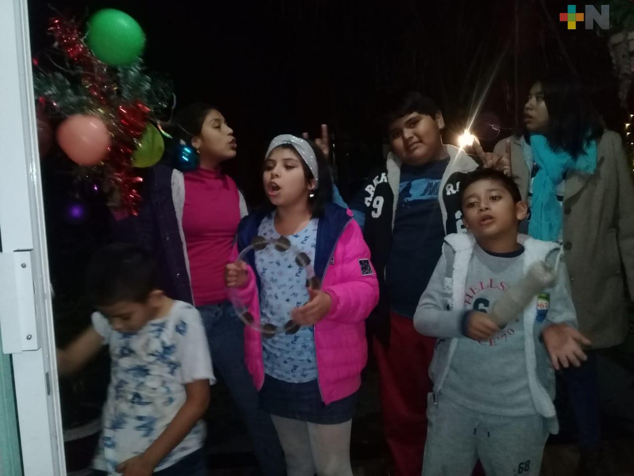 Niños y jóvenes preservan tradición de La Rama, en Martínez de la Torre