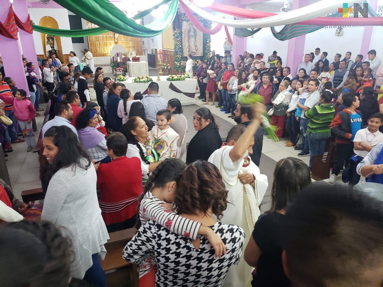 Vigente el fervor guadalupano en la región de Martínez de la Torre
