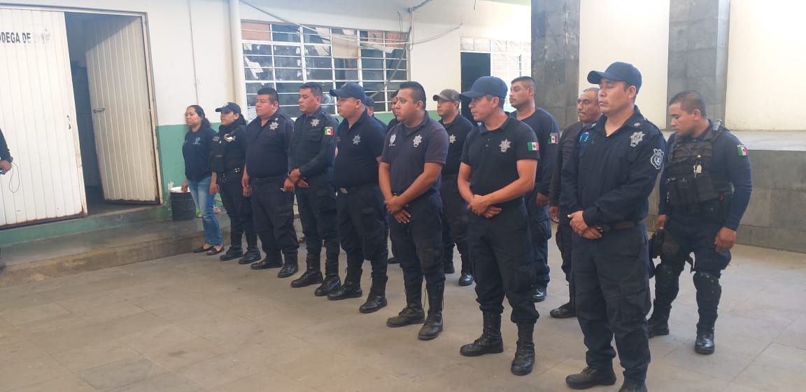Asume Policía Estatal control de la seguridad pública en Paso del Macho