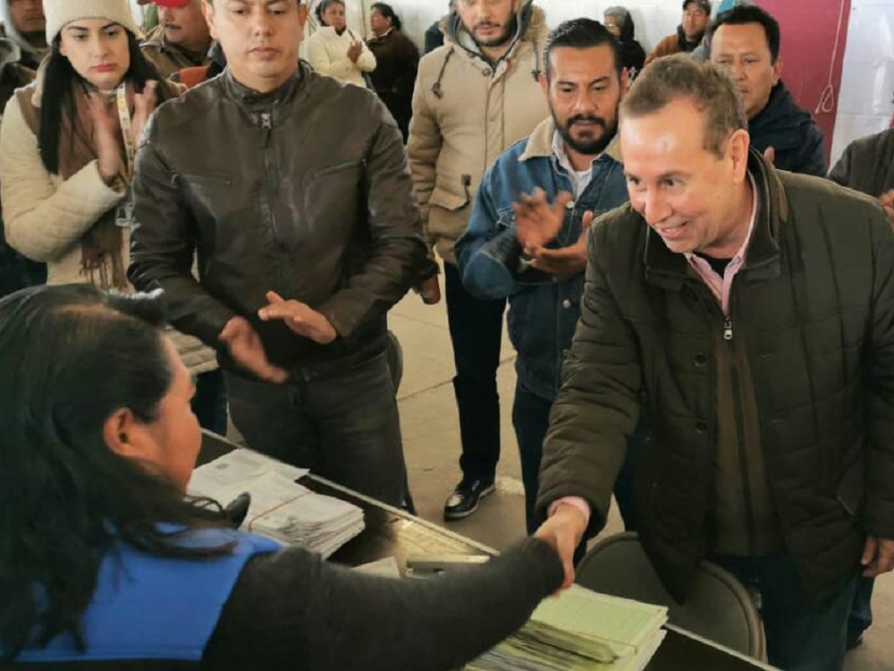 Por sequía, reciben productores del Valle de Perote 5.6 mdp del Seguro Catastrófico