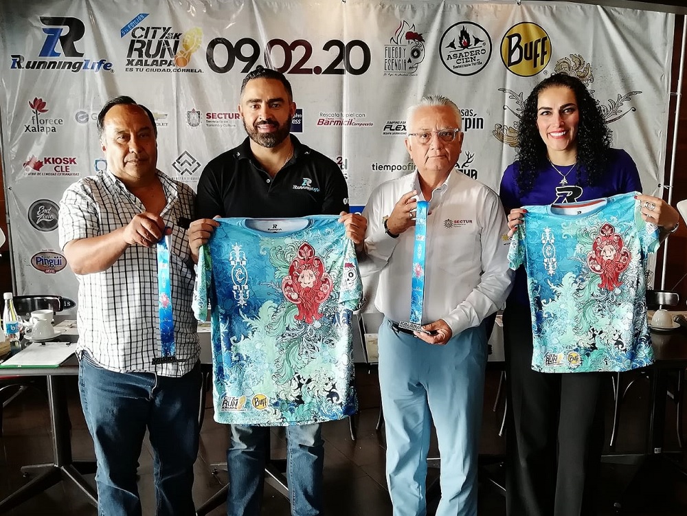 Presentan quinta edición de la carrera City Run Xalapa