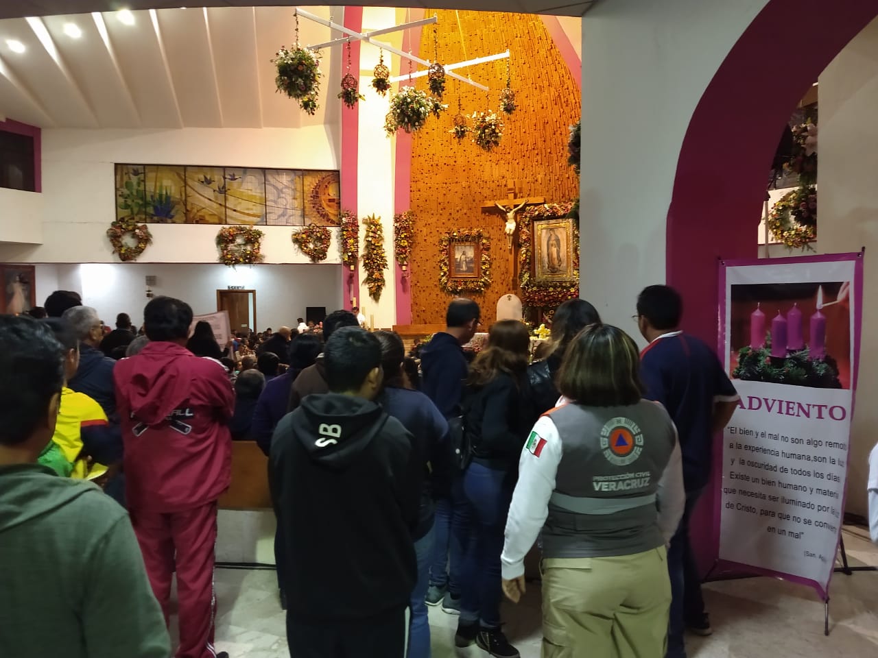 Acompaña PC peregrinaciones y eventos masivos por festejos guadalupanos
