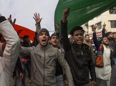 India prohíbe manifestaciones en Nueva Delhi