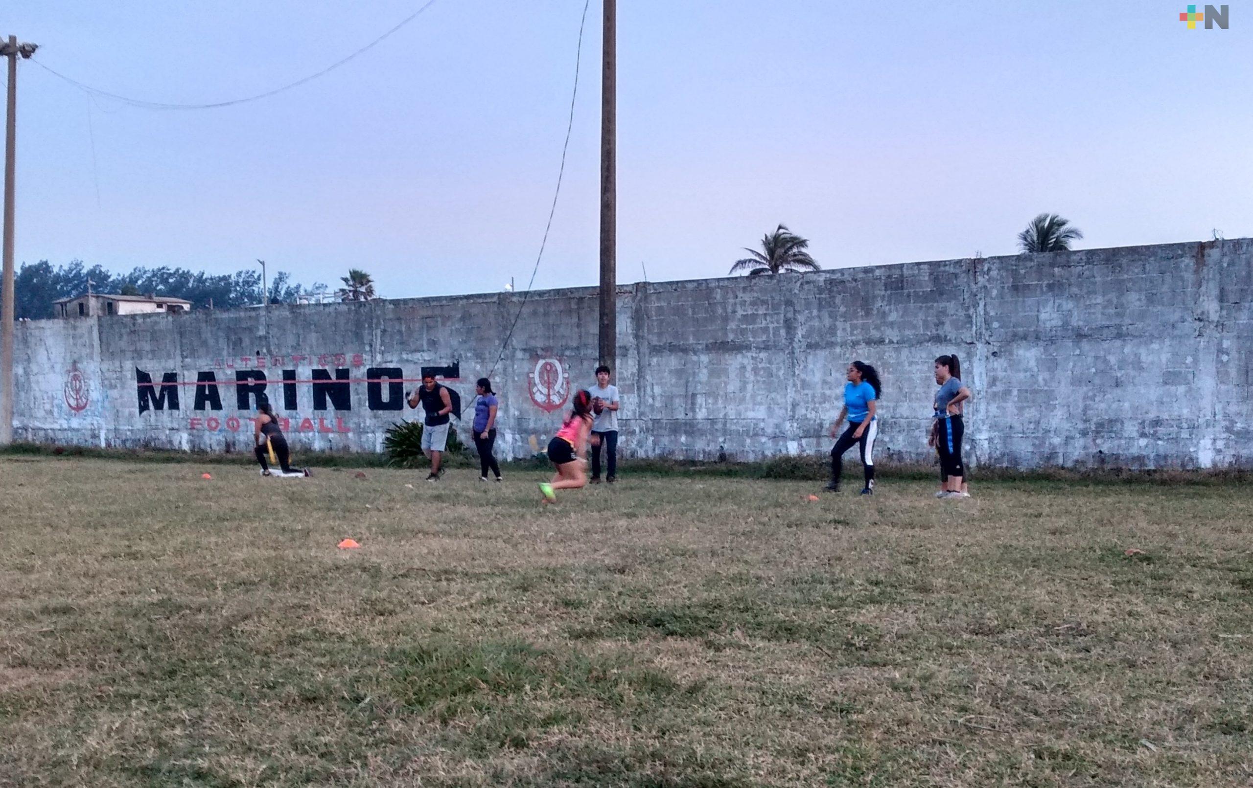 Marinos de Coatzacoalcos iniciaron reclutamiento femenil