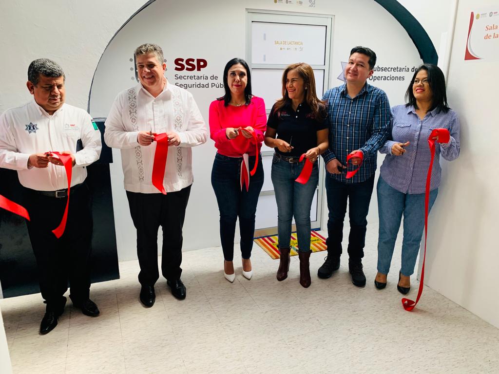 Inaugura SSP Sala de Lactancia en beneficio de madres policías