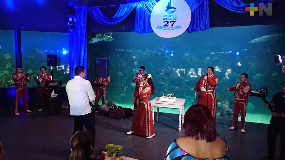 Ningún animal resultó afectado en celebración del Acuario de Veracruz: Biólogo