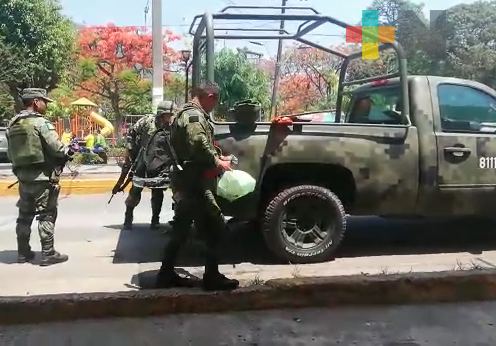 Elementos de Marina llegan a reforzar seguridad en las Altas Montañas