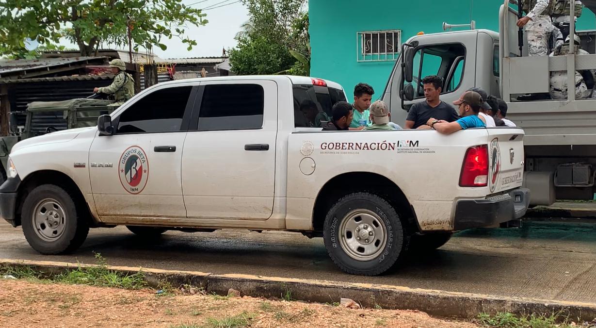 En forma voluntaria, migrantes centroamericanos se entregan; serán repatriados