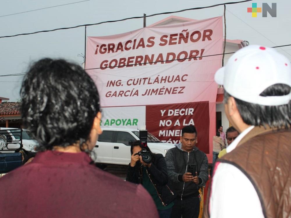 A toda costa se cerrará el paso a la minería a cielo abierto en Actopan: Gobernador de Veracruz