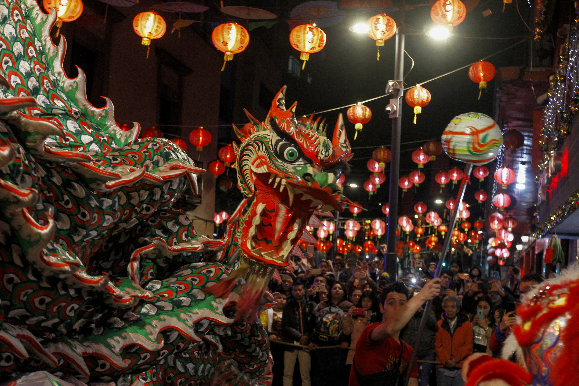 Festejos del Año Nuevo Chino en CDMX