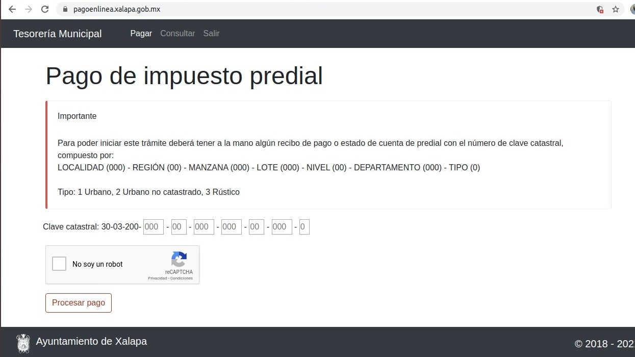 Invitan a pagar el predial en línea