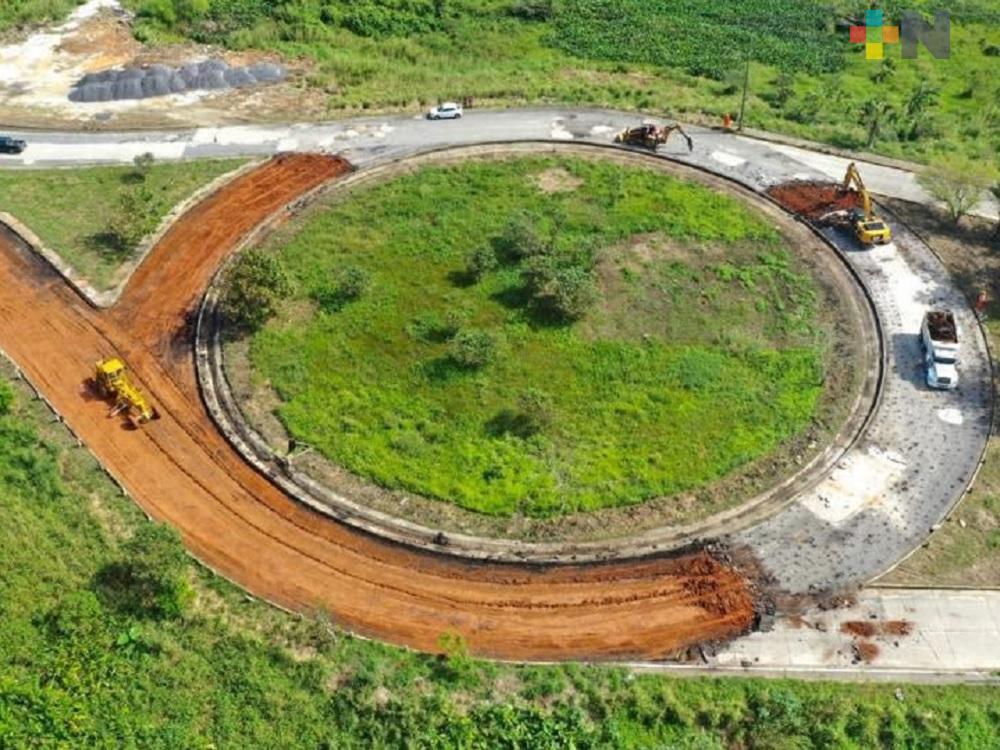 Con una inversión de 15 mdp, se rehabilita el distribuidor vial Morelos y sus accesos en Coatzacoalcos