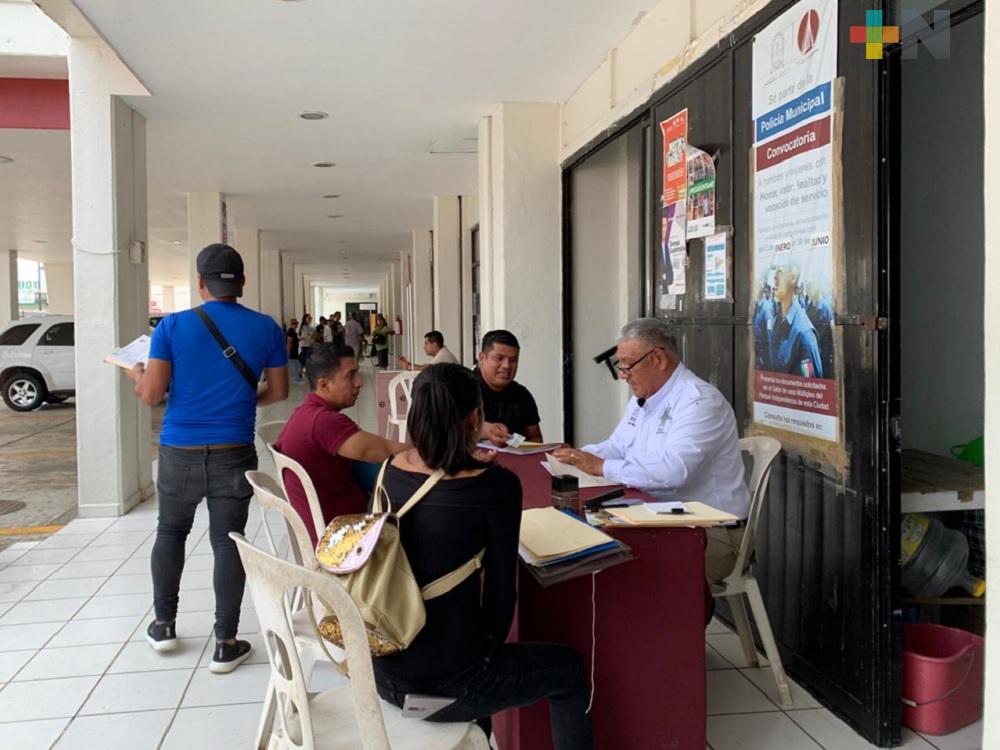 Continúa abierta convocatoria para formar parte de la Policía Municipal de Coatzacoalcos