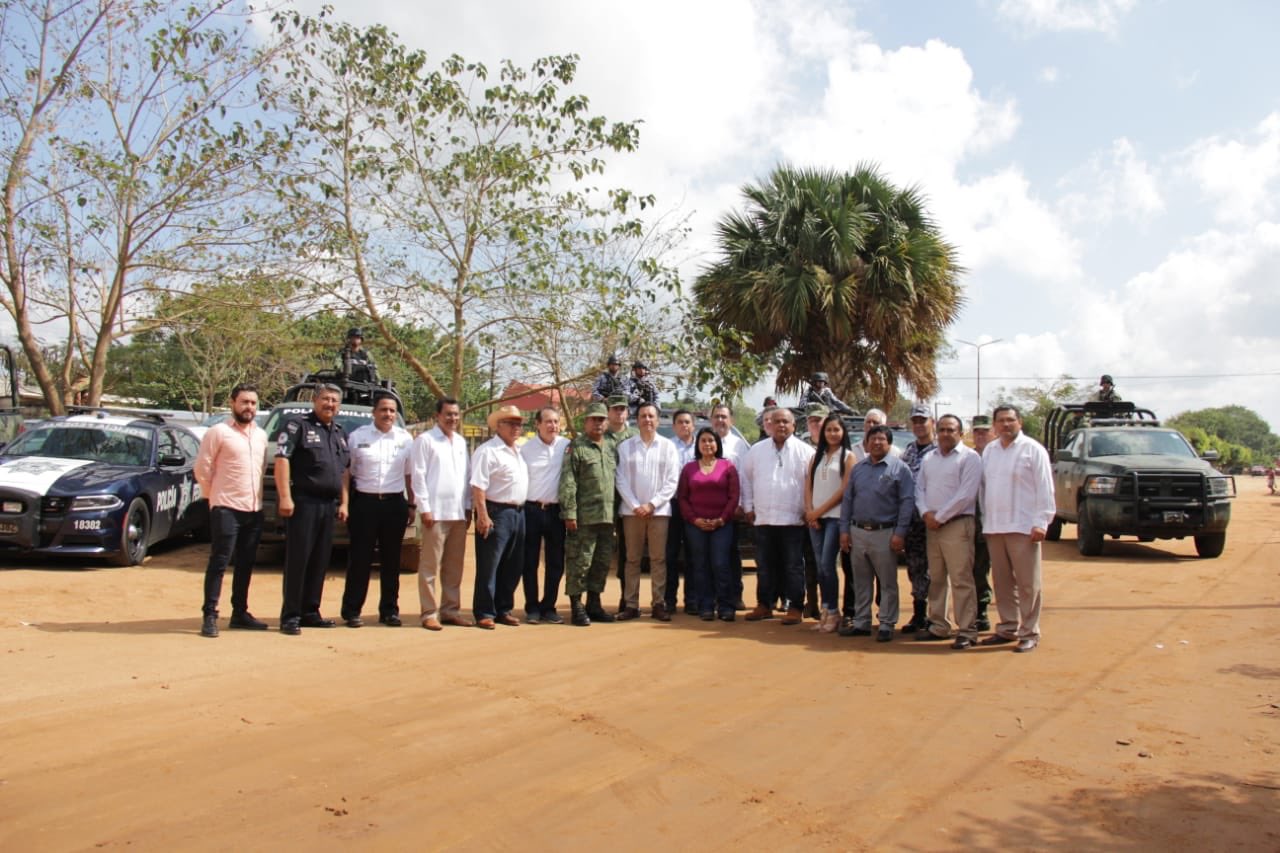 Encabezó gobernador Cuitláhuac García, reunión de seguridad en Rodríguez Clara