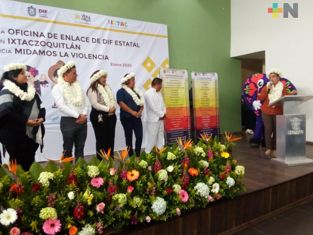 Abre DIF oficina de enlace en Ixtaczoquitlán