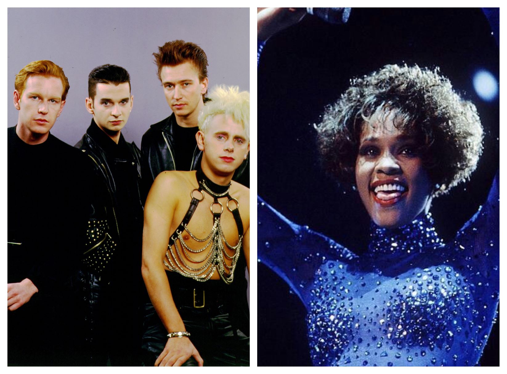Whitney Houston y Depeche Mode, al Salón de la Fama del Rock & Roll