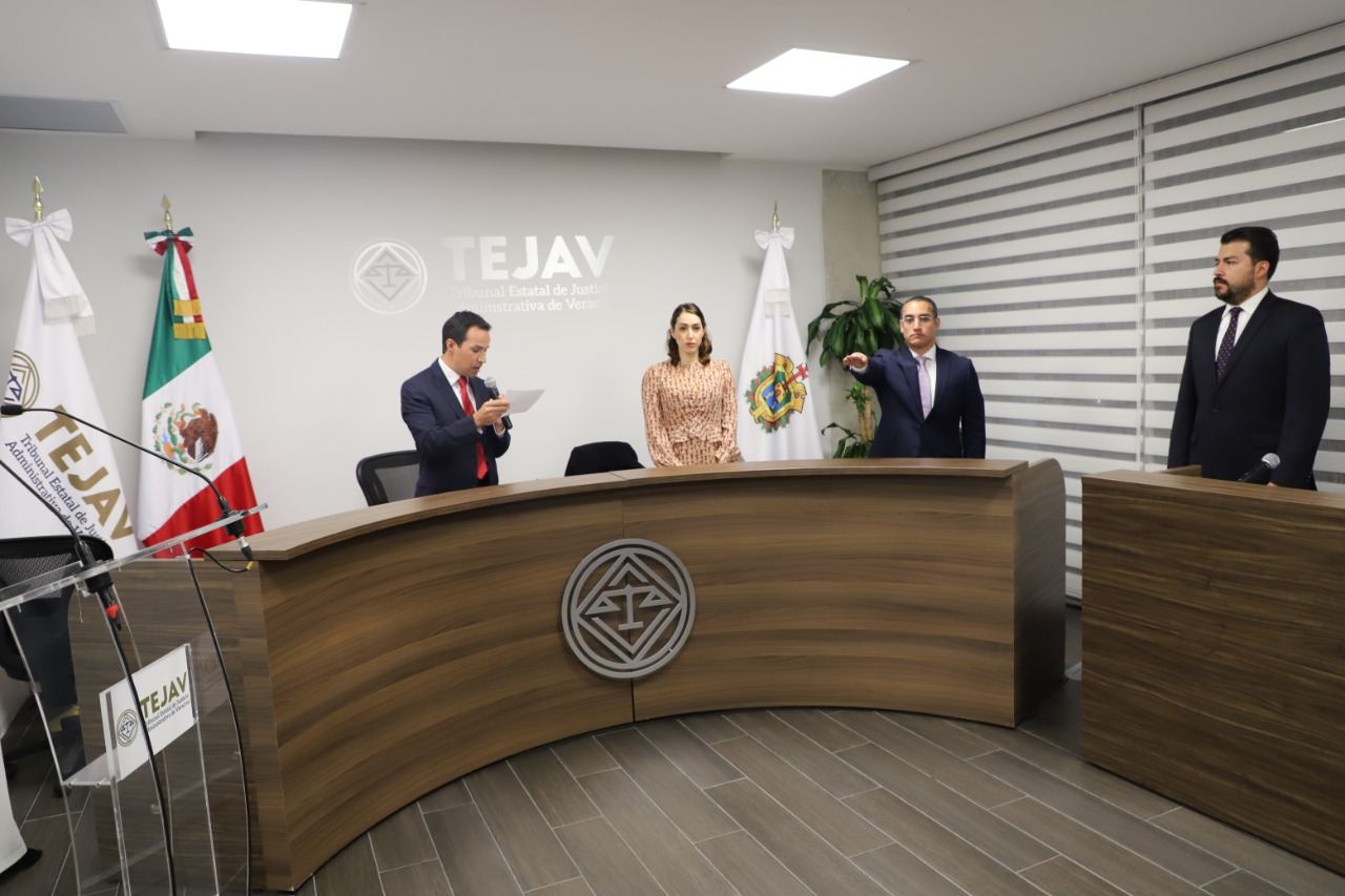 Designan al Magistrado Roberto Alejandro Pérez Gutiérrez como nuevo presidente del TEJAV