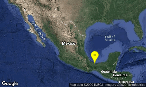 Un nuevo sismos se registró la madrugada del domingo, cuyo epicentro fue el  puerto de Coatzacoalcos