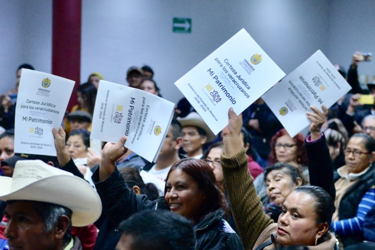 Entregarán escrituras en Boca del Río y Xalapa, resultado de expropiaciones de ejidos